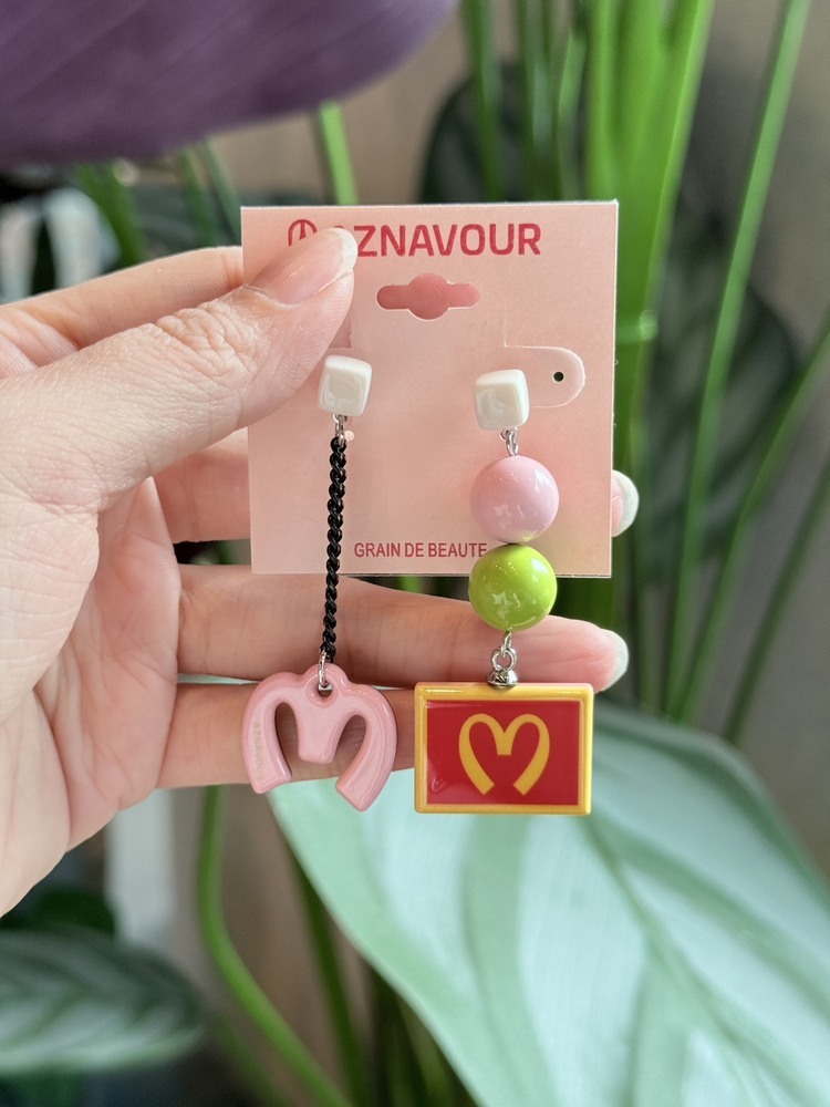 『GD』MM麥當勞垂墜耳環