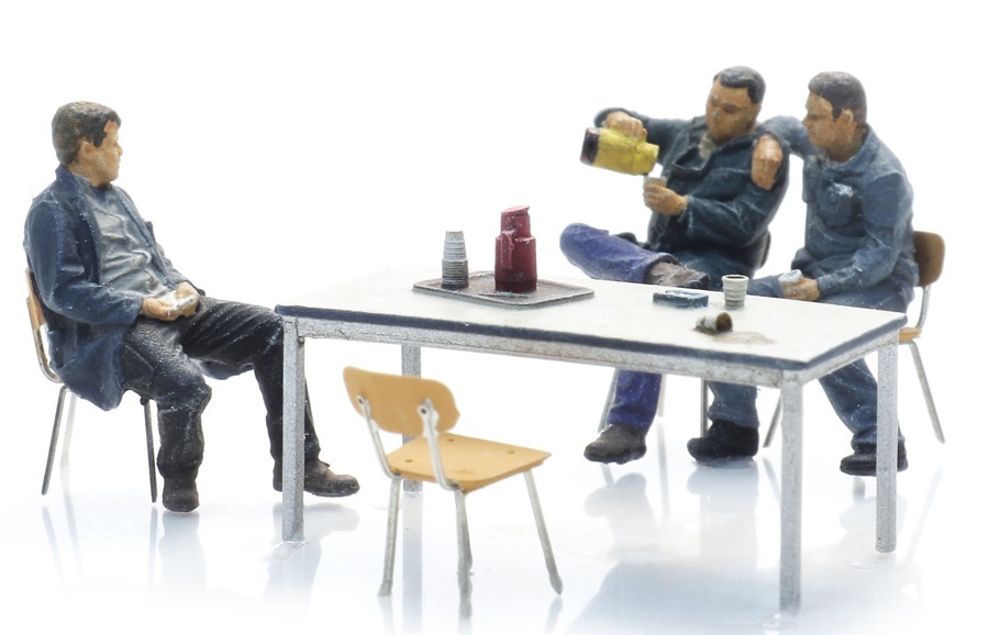 Artitec 5870084 HO規 鋼鐵工人正在休息
