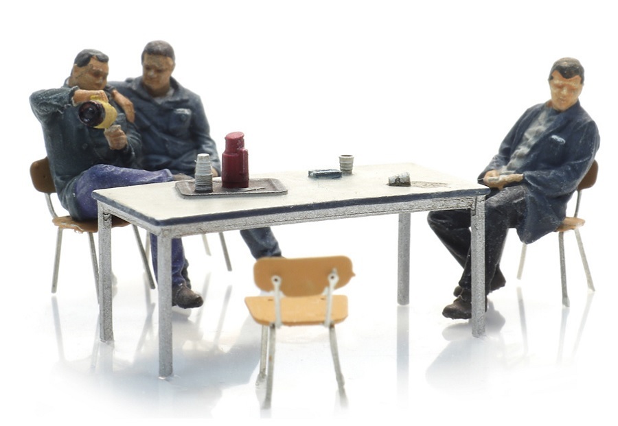 Artitec 5870084 HO規 鋼鐵工人正在休息