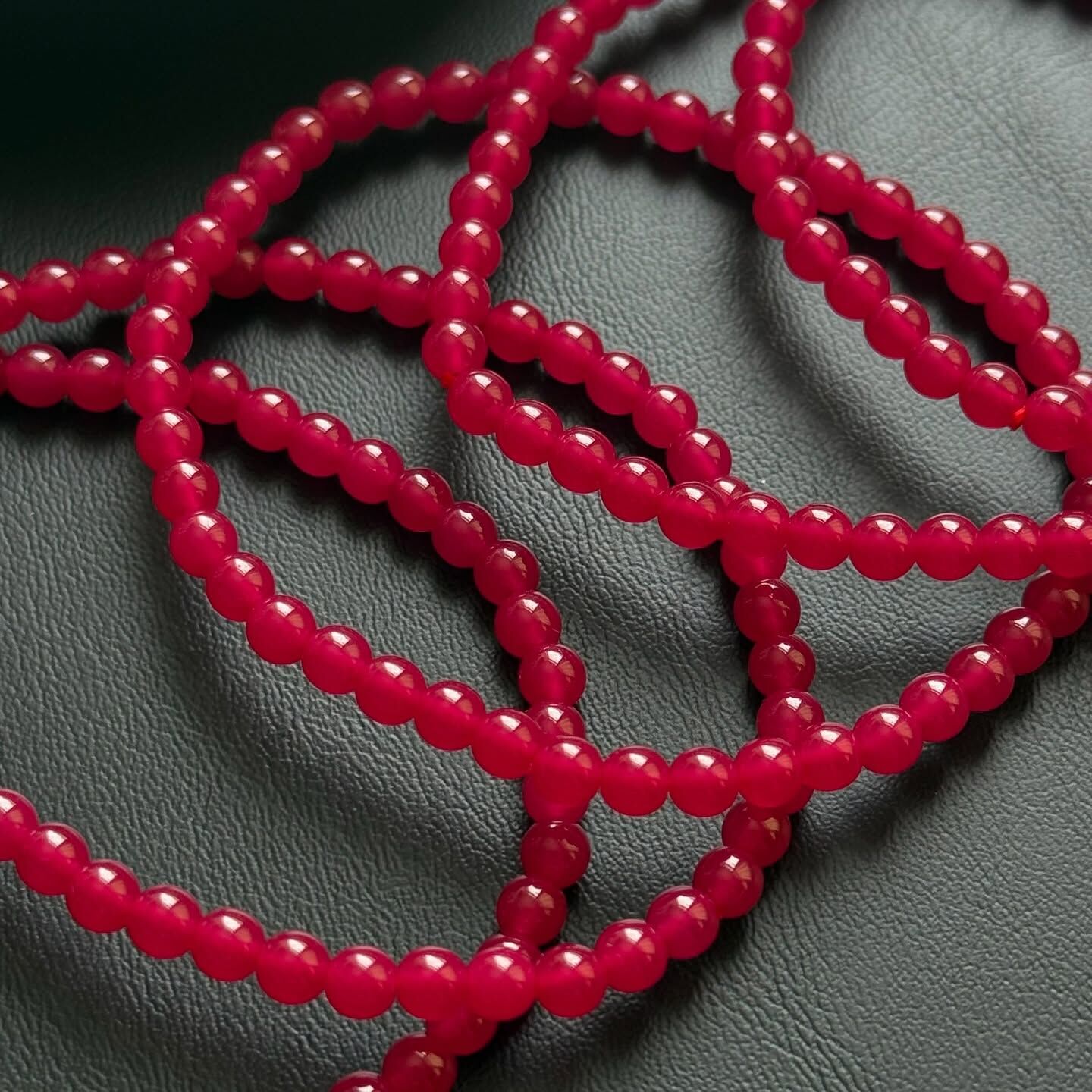 [原石] 紅寶石 水晶手串