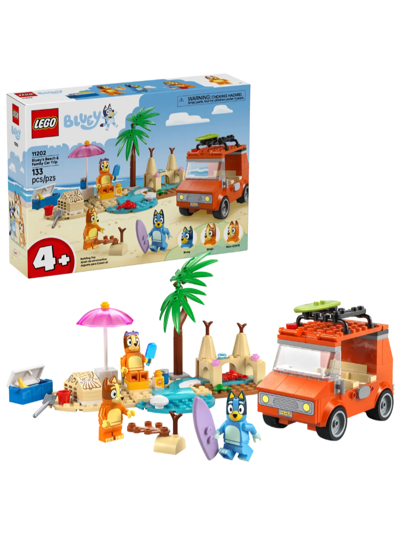 LEGO 11202 布麗的海灘和家庭汽車之旅