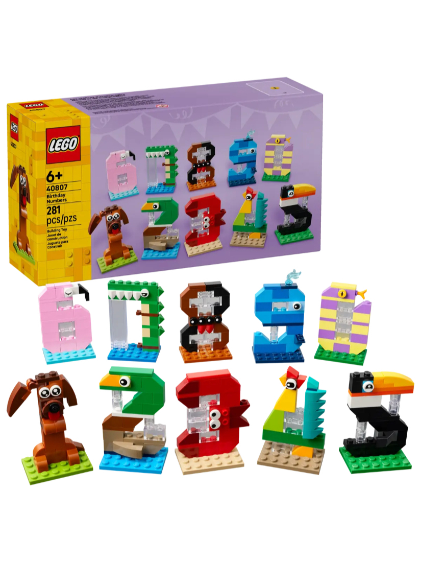 LEGO 40807 生日數字