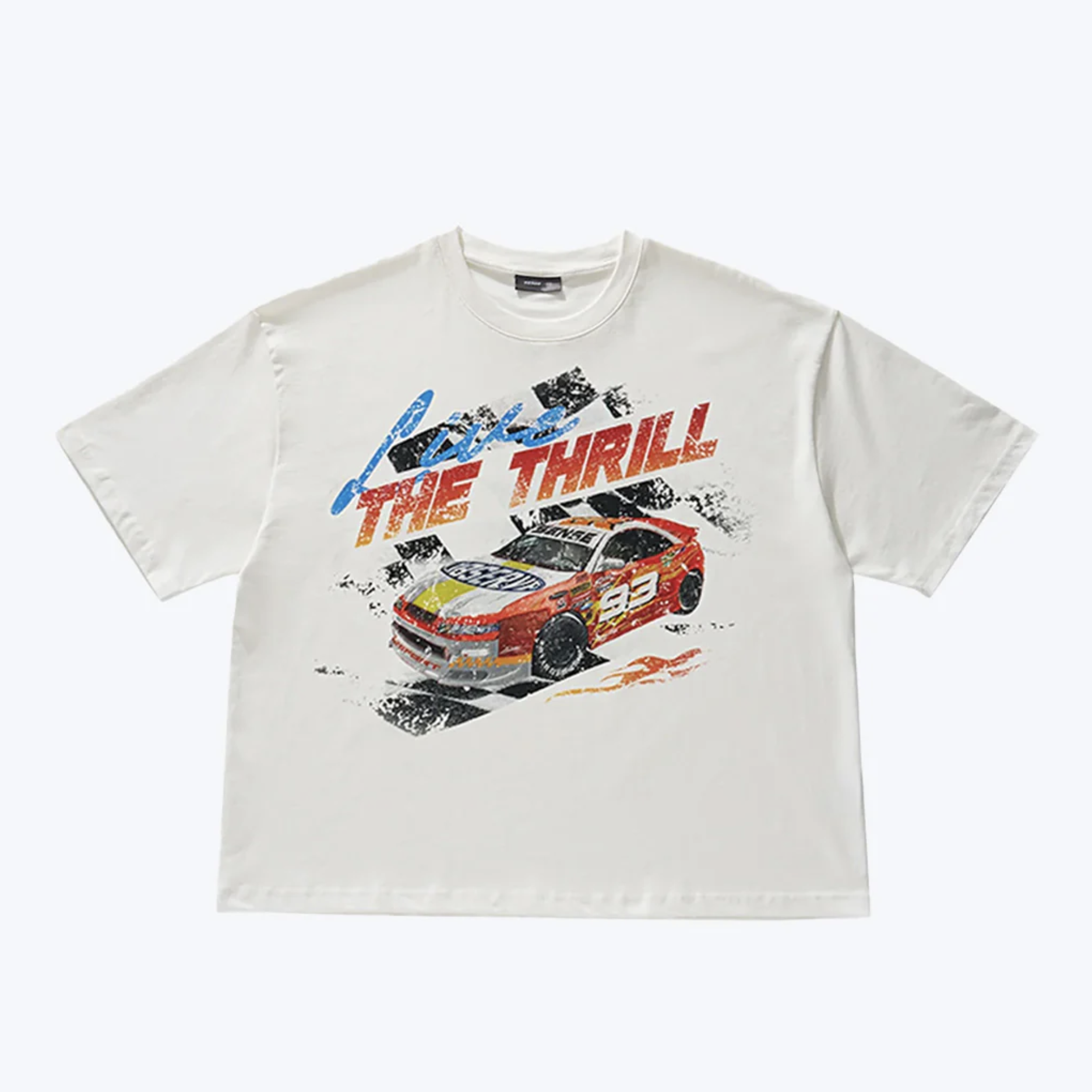 [現貨] Sense Racing Print SS White | M25-T06WH