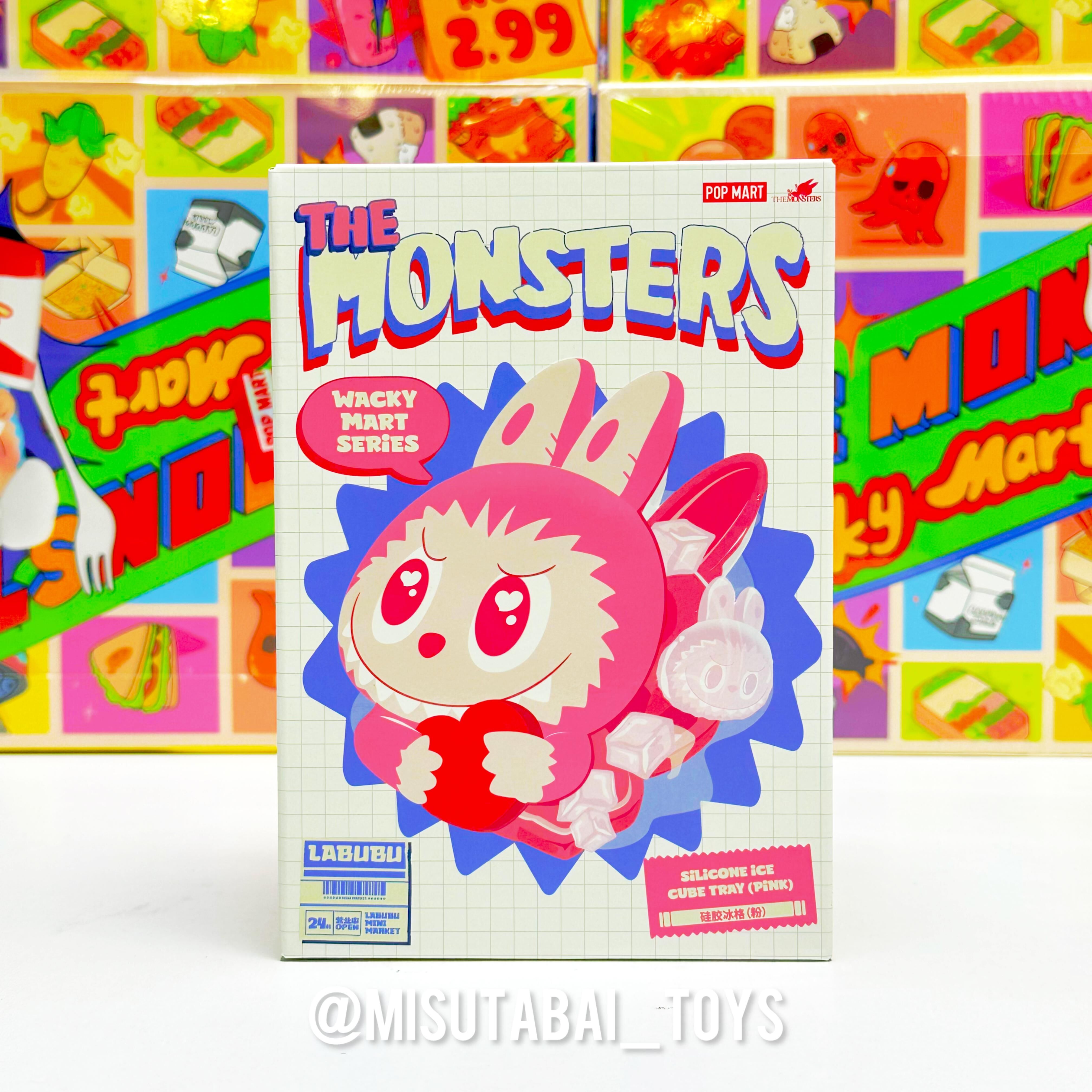 Labubu THE MONSTERS怪味便利店系列-Sillcone Ice Cube Tray (Pink)
