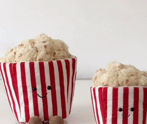 《6094》可愛爆米花吊飾/玩偶