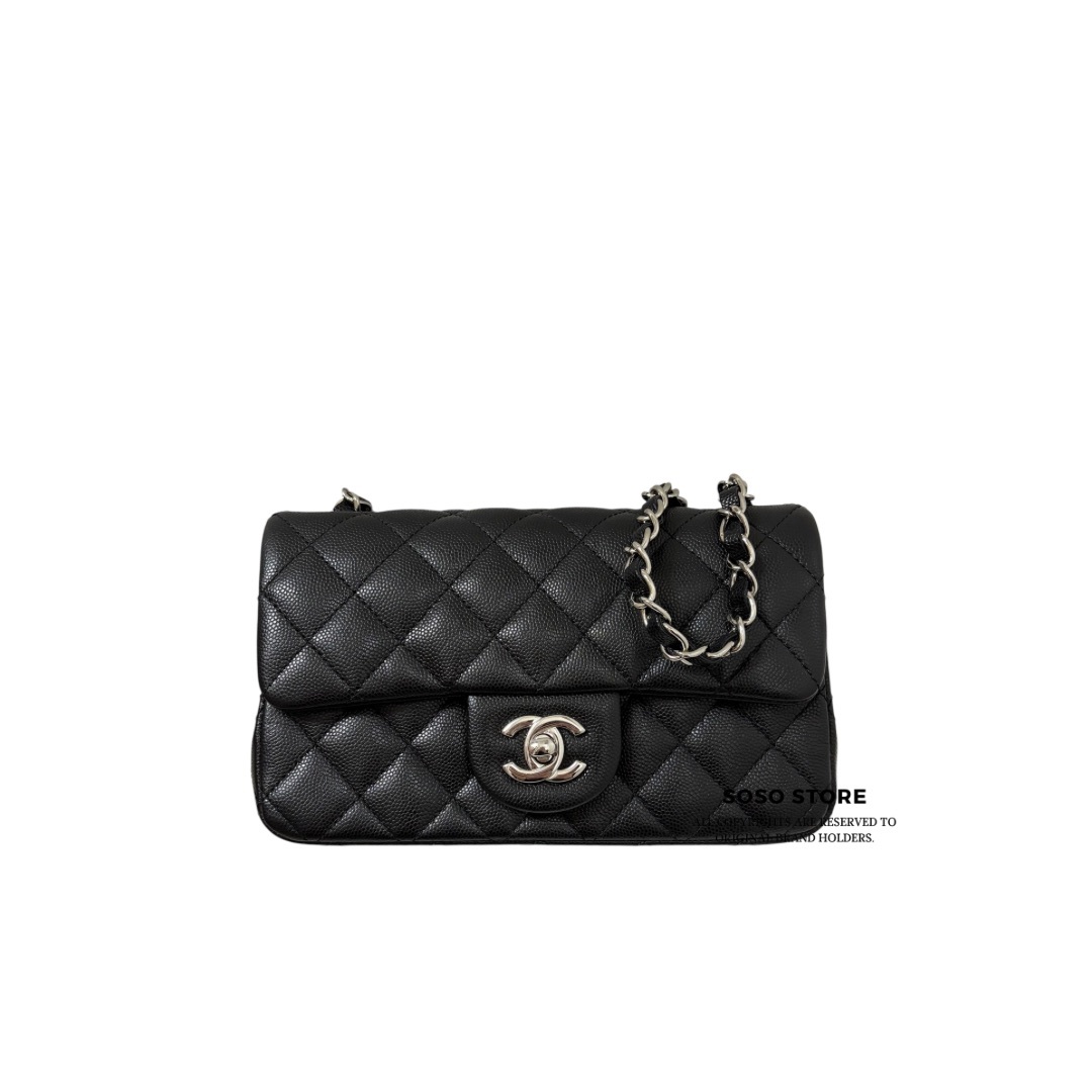 Chanel CF 20 cm - Black / Shw