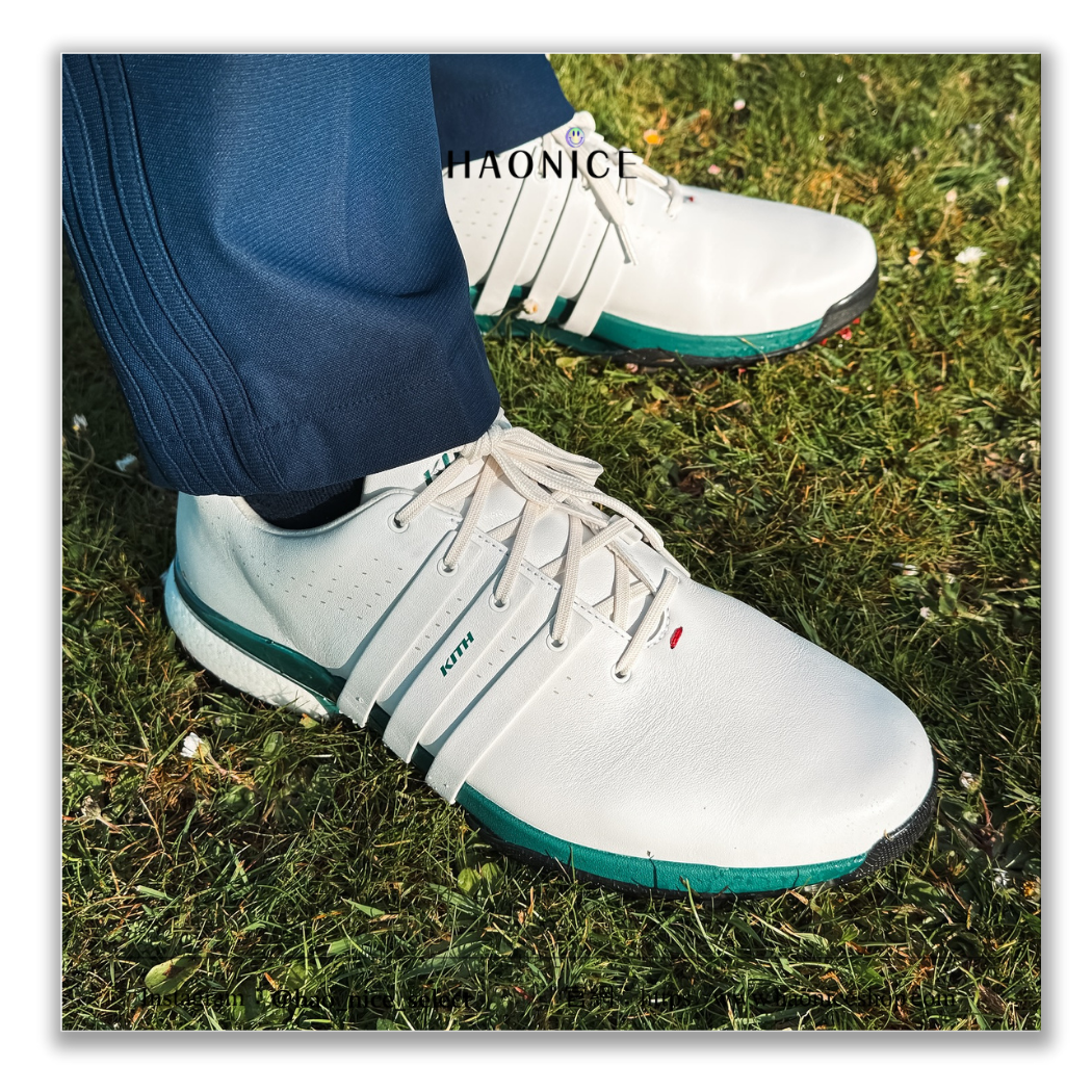 【HAO NICE】100%正品 ADIDAS TOUR360 x KITH 潮流精品🔥聯名款高爾夫球鞋 布鞋