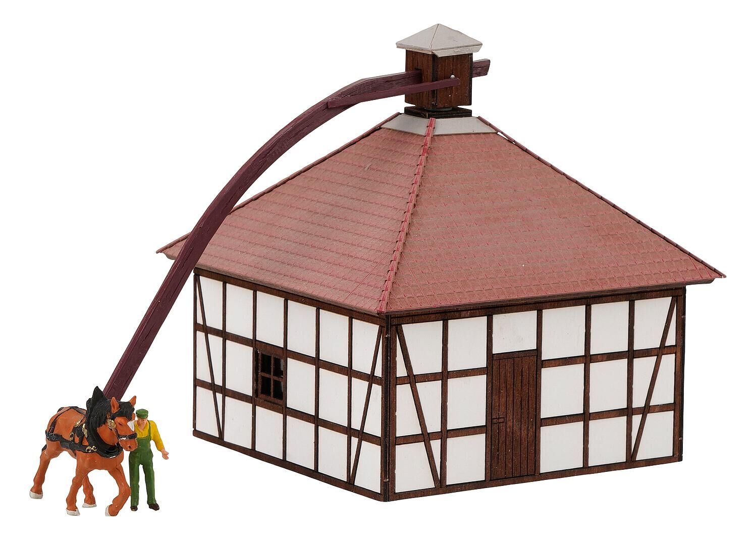 Faller 130582 HO規 Rahden 馬拉磨坊.雷射切割