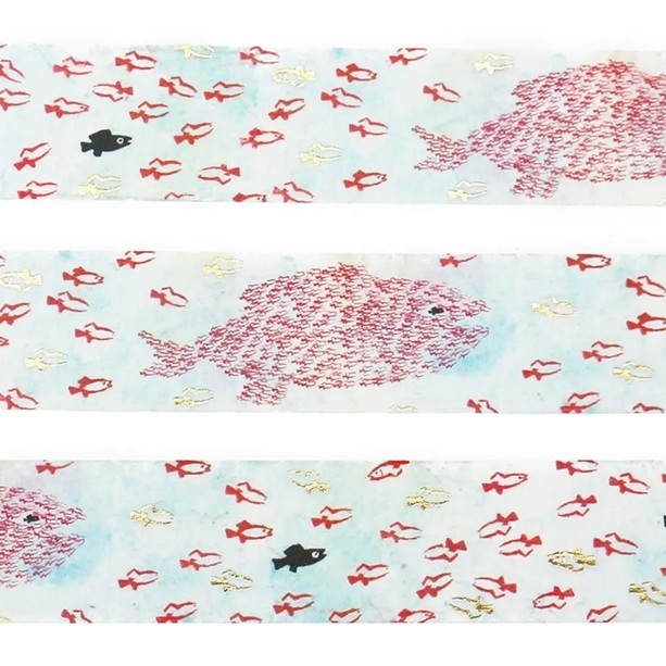 日本表現社 x Leo Lionni 燙金和紙膠帶 共三款