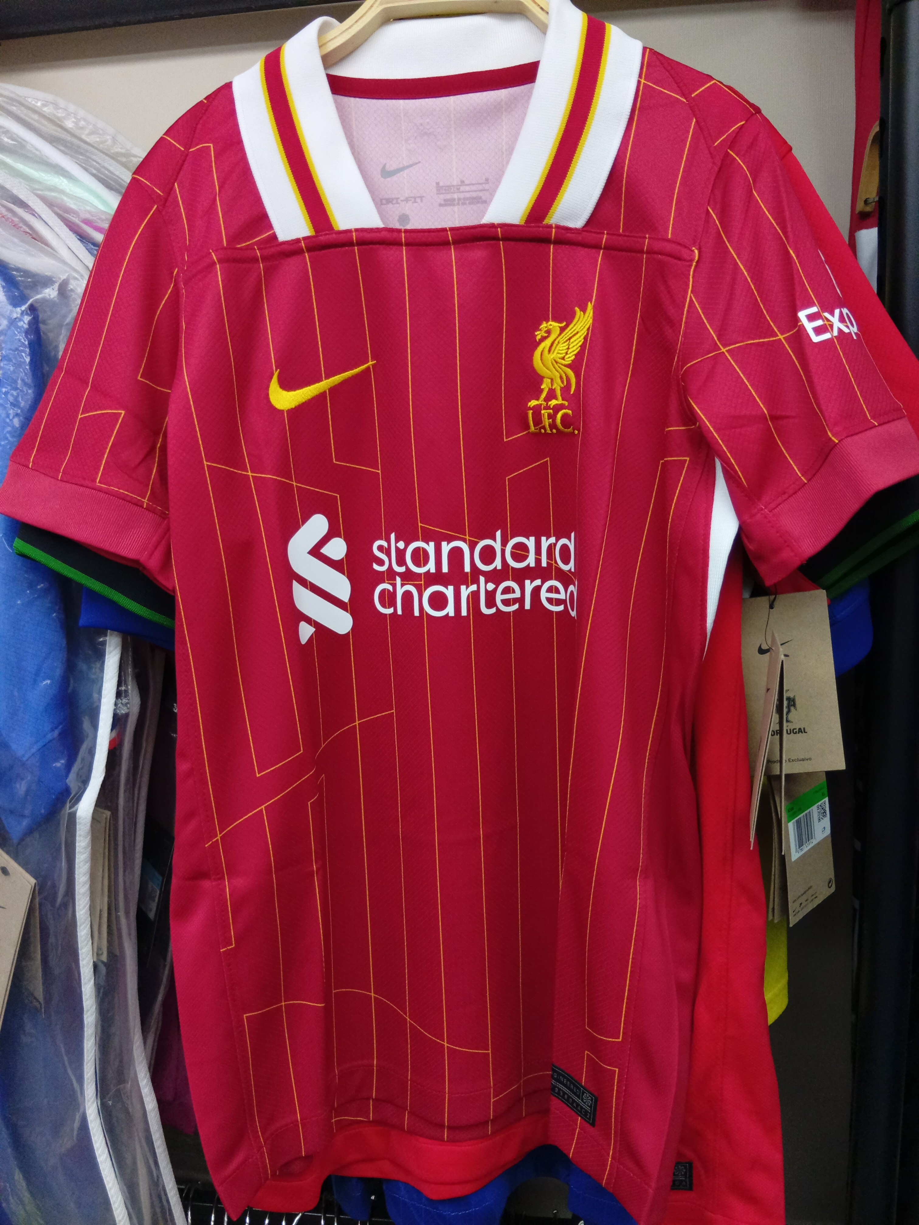 24-25利物浦主場童裝球衣