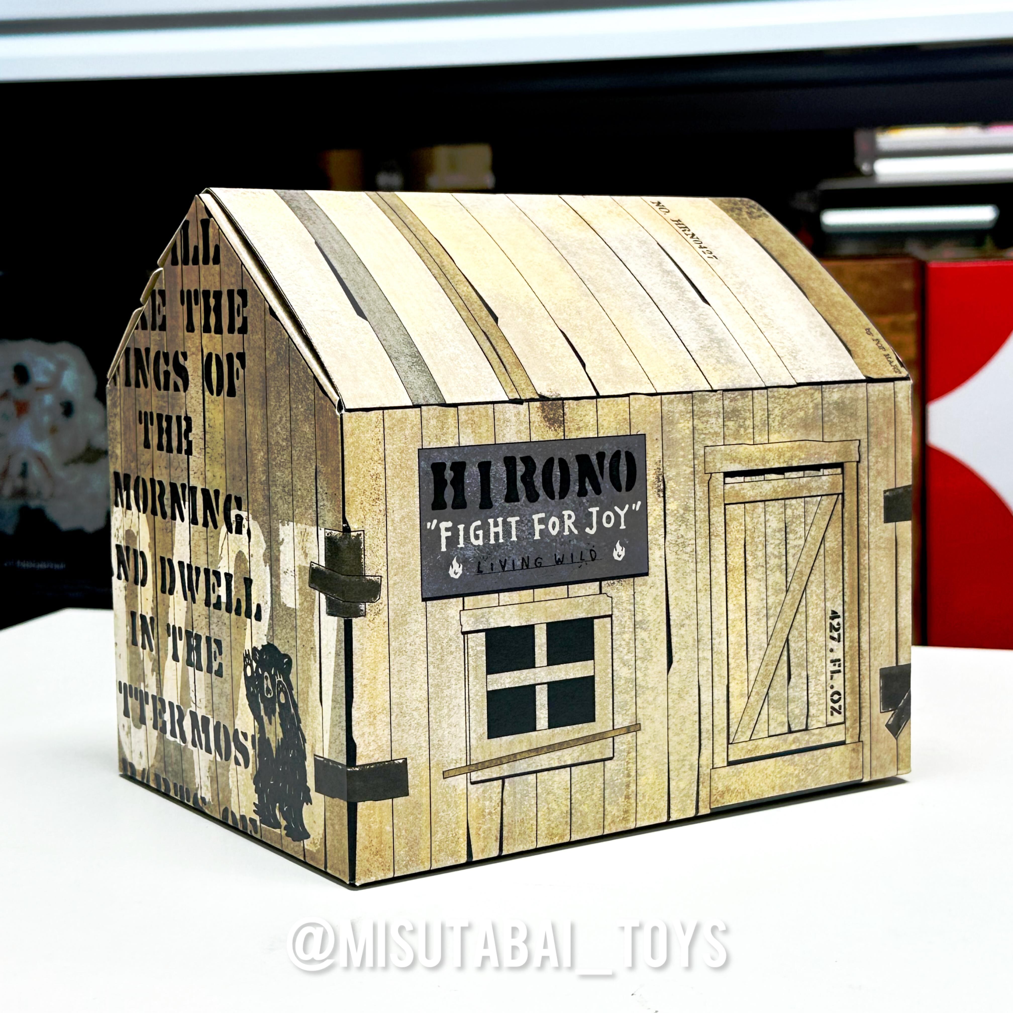 HIRONO LIVING WILD - 為喜樂而戰毛絨公仔 ( POP MART )