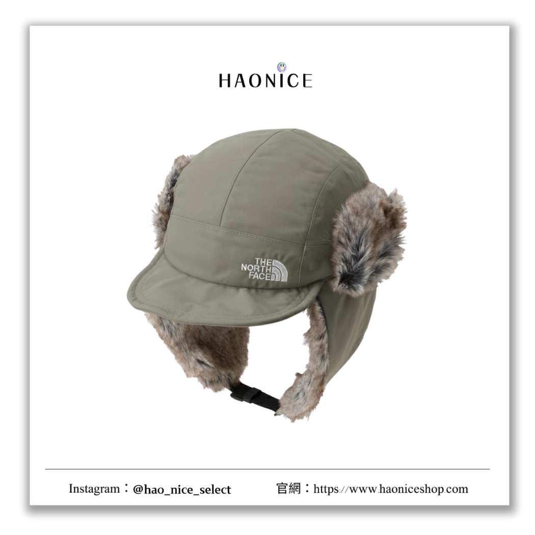 【HAO NICE】100%正品 THE NORTH FACE 美國潮牌🇺🇸雙層遮耳飛行帽 帽子