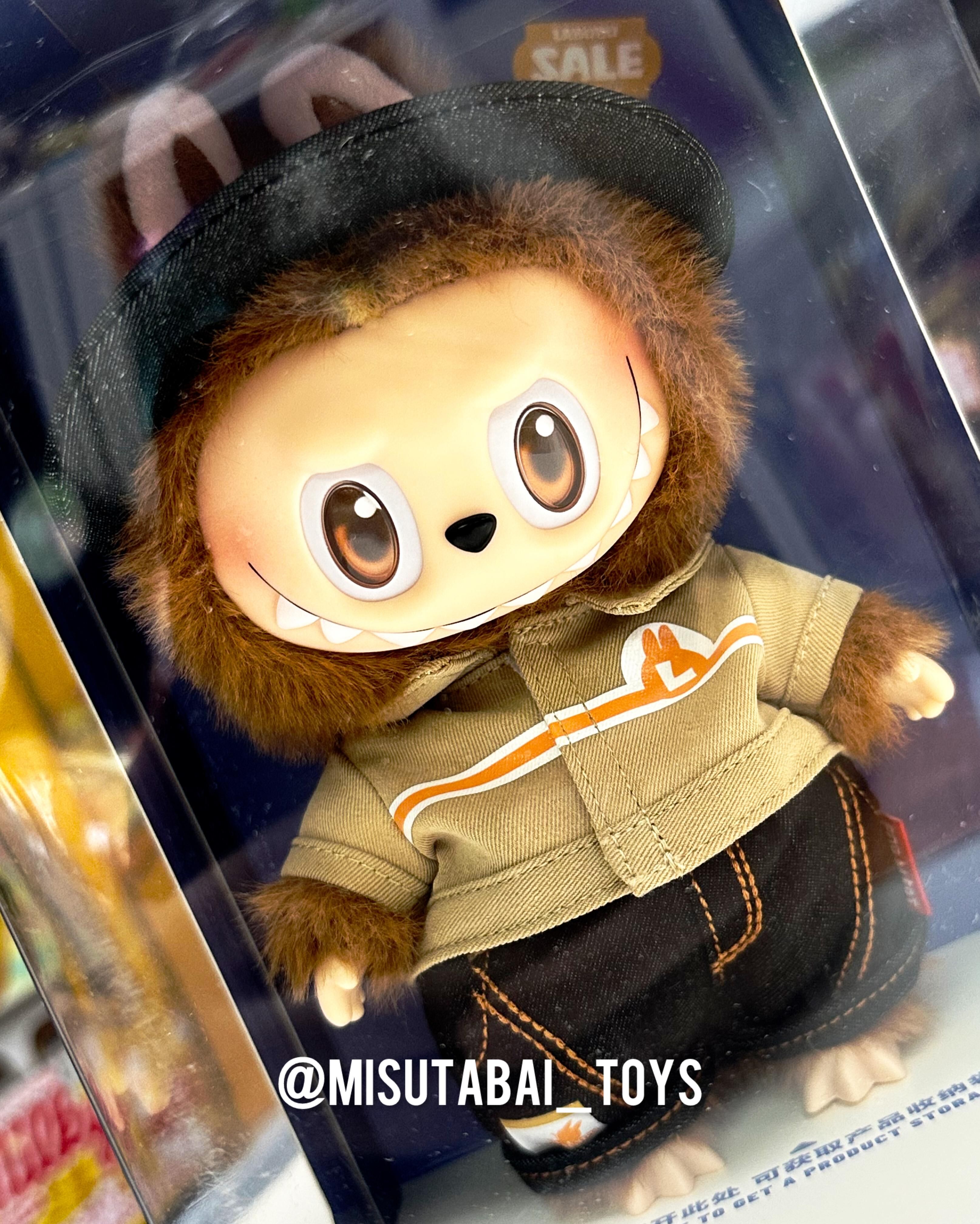 THE MONSTER LABUBU Wacky Mart Plush Pendant keychain 怪味便利店 搪膠毛絨吊卡 (POPMART)