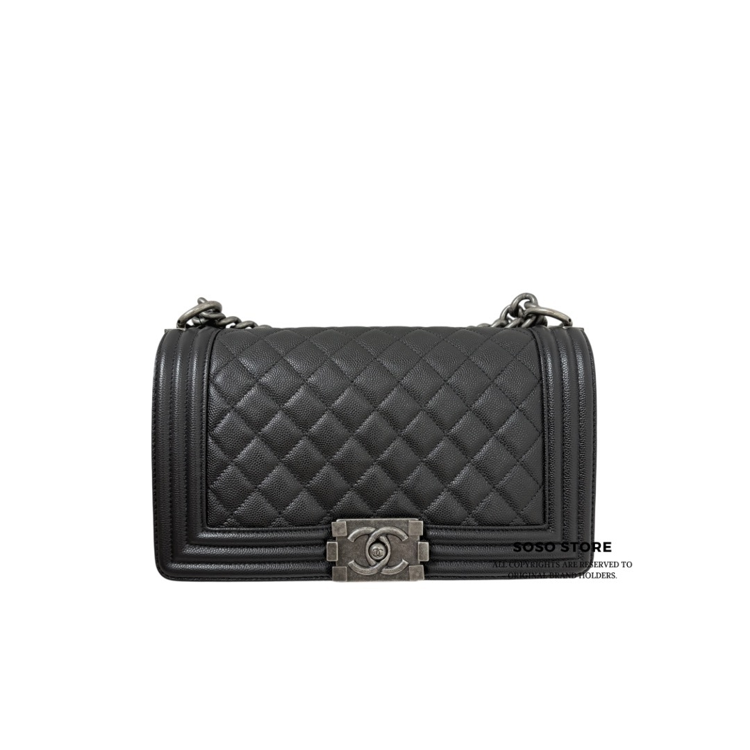Chanel boy 25 - Black / Shw