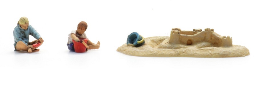 Artitec 5870103 HO規 孩子與沙堡