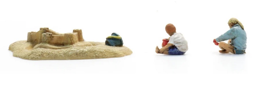 Artitec 5870103 HO規 孩子與沙堡