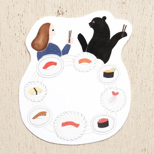 日本表現社 x necktie 防水大貼紙 共四款