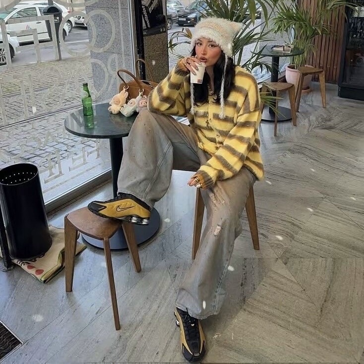 Nike Shox R4 OG Black Metallic Gold  彈簧鞋 黑金 休閒跑步鞋 女鞋有男段 AR3565-005