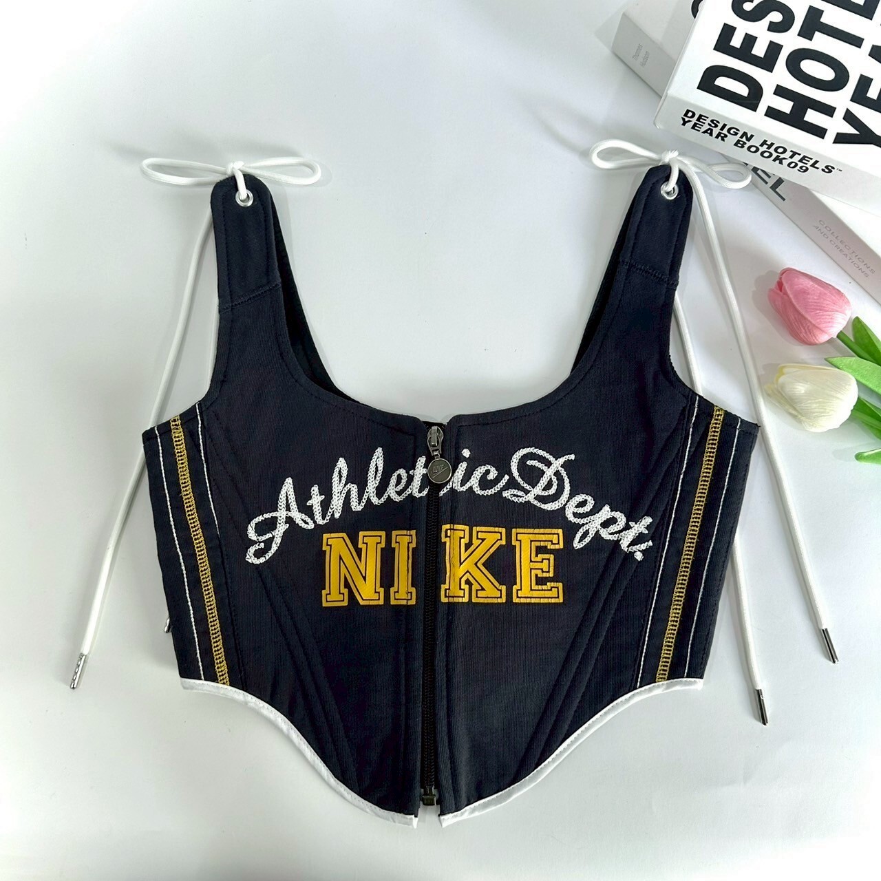 【售罄】JUST ME - 泰國Ramake NIKE 前拉鏈馬甲  JMCT_038