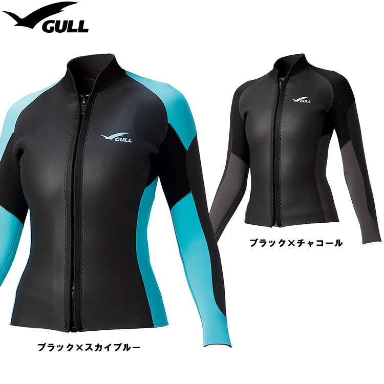悠潛25 GULL 3mm Ski女 長袖上衣/9