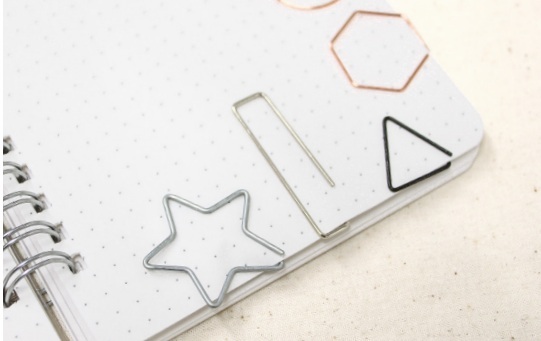 KDT Japan．星星造型迴紋針(5入) 共四色