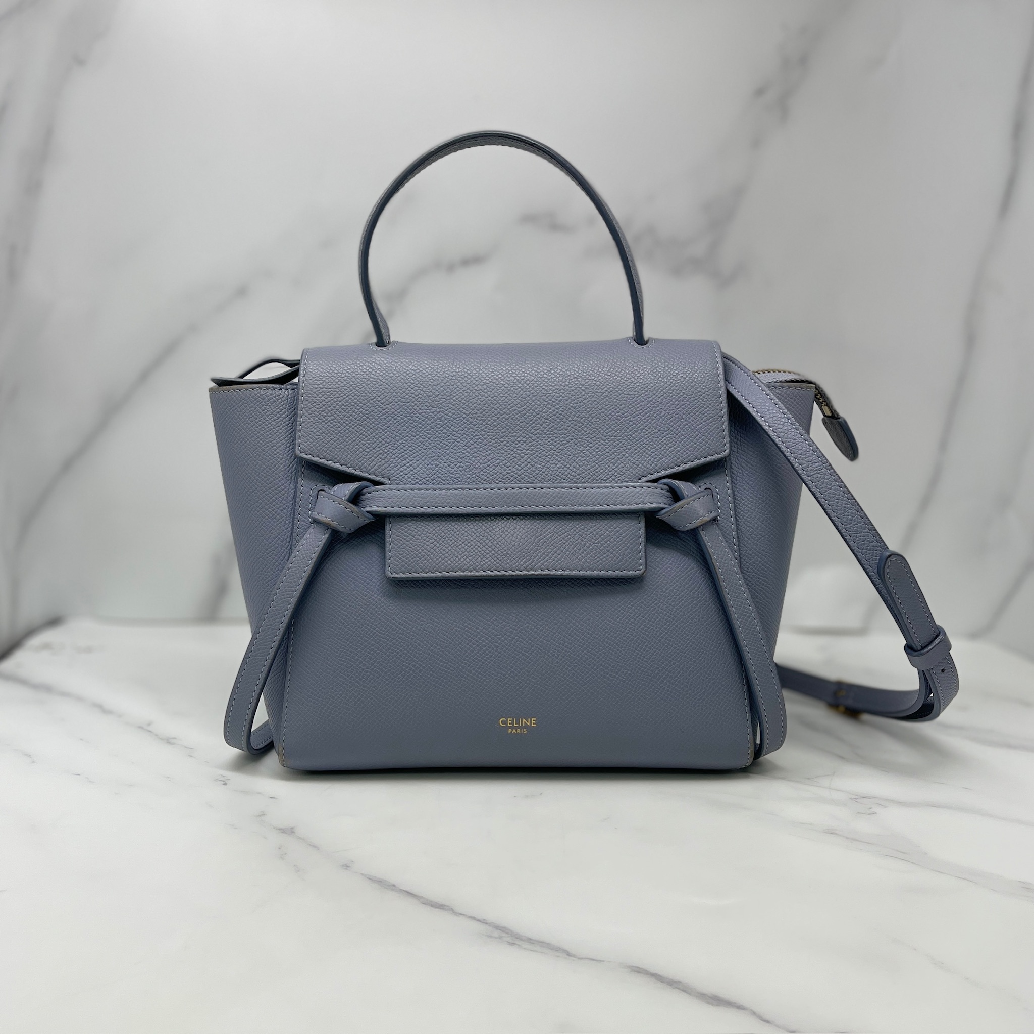 Celine Nano Belt Bag（Arctic Blue）
