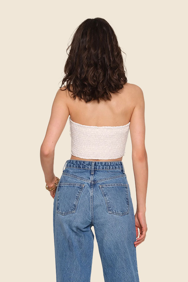 HEARTLOOM - CARLA 平口流蘇上衣