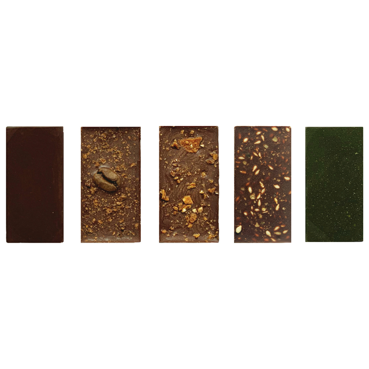 有機原朱古力嚐味 B 套裝 10 克 x 5