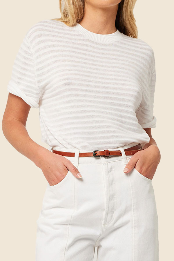 ROLLA'S - EDGAR TOMBOY 透膚短TEE