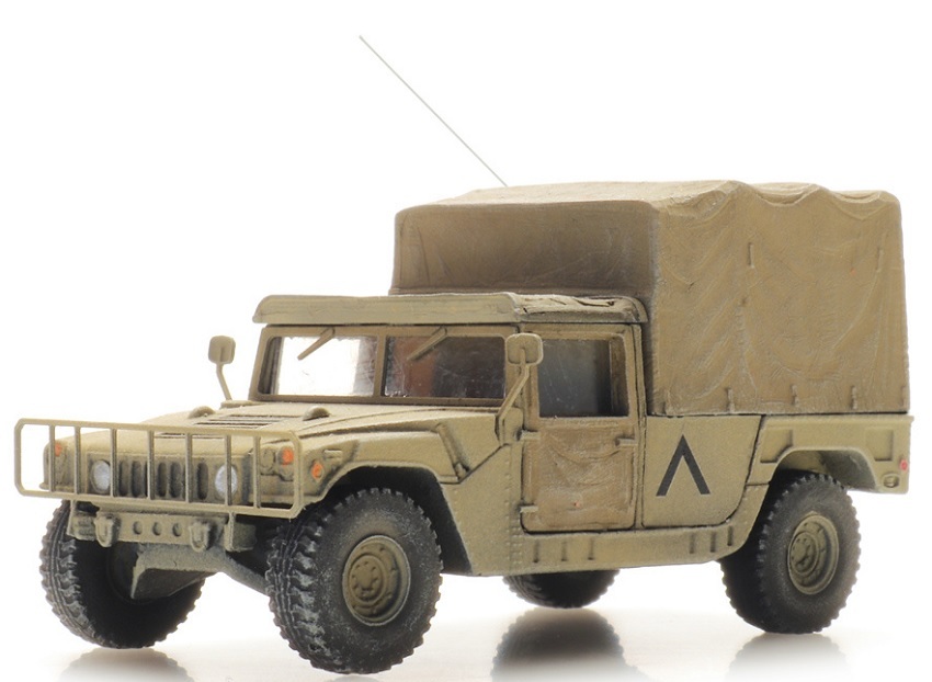 Artitec 6870542 HO規 美國悍馬沙漠貨運車