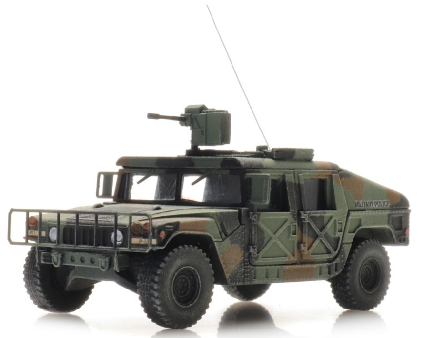 Artitec 6870545 HO規 美國悍馬迷彩裝甲GW MP