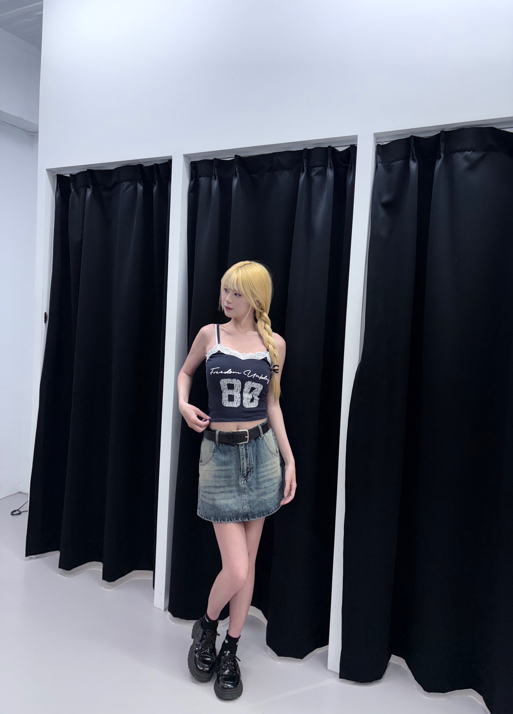 (GOAL) 純慾蕾絲吊帶背心 辣妹背心 064 UNBD