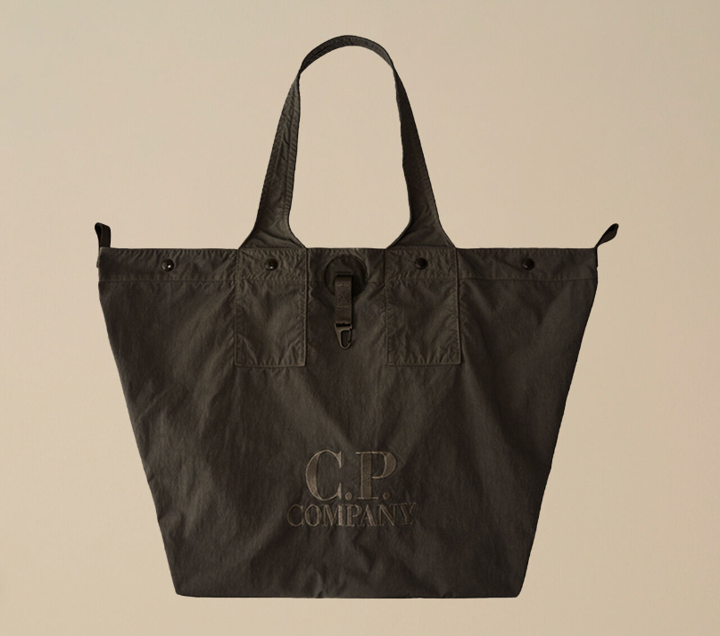C.P. CompanyTwill  Left Hand Logo Bag   JUN25