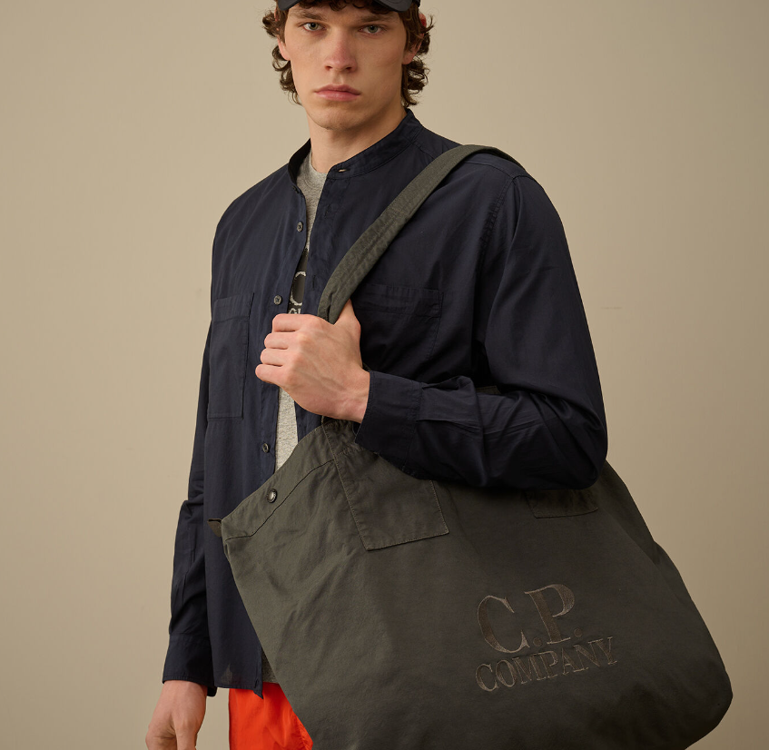 C.P. CompanyTwill  Left Hand Logo Bag   JUN25
