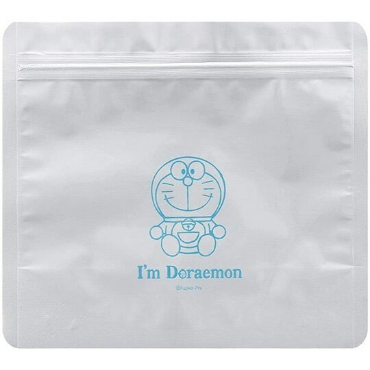 日本 Sanrio Doraemon 多啦A夢 鋁製夾鏈袋/ 食品密實袋套裝 (5入)