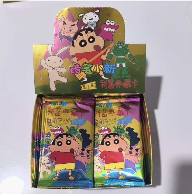 优惠 蜡笔小新闪卡 收藏卡
