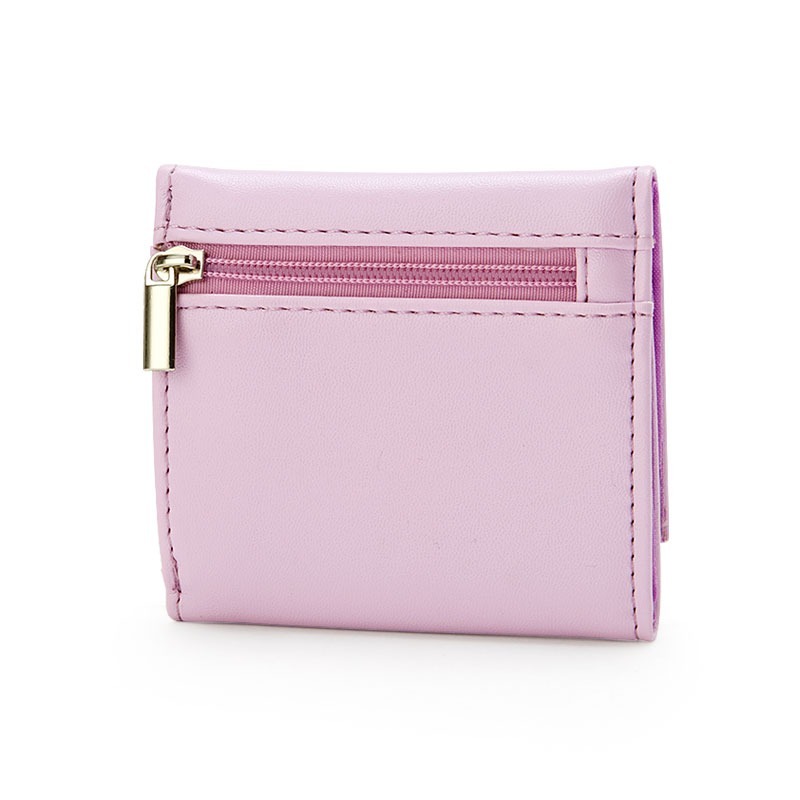 日本 Sanrio Kuromi PU皮摺疊式銀包