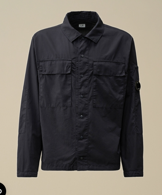 C.P. Company   Cotton ripstop overshirt   JUN25