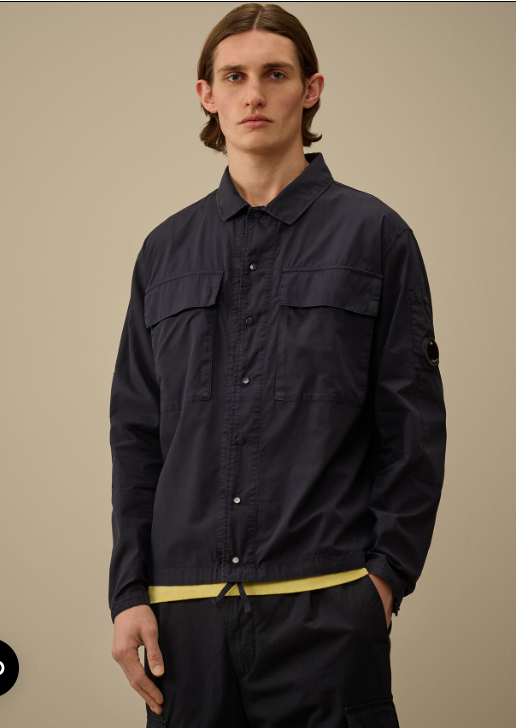 C.P. Company   Cotton ripstop overshirt   JUN25