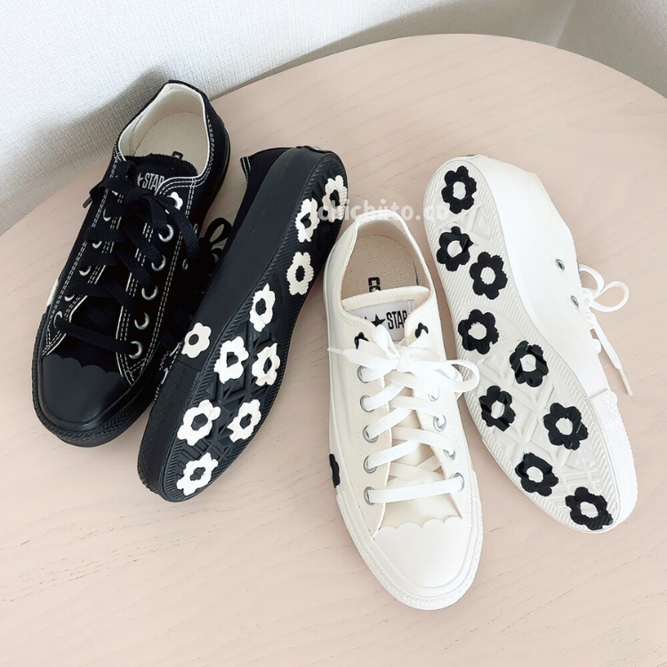 converse 小花慕斯