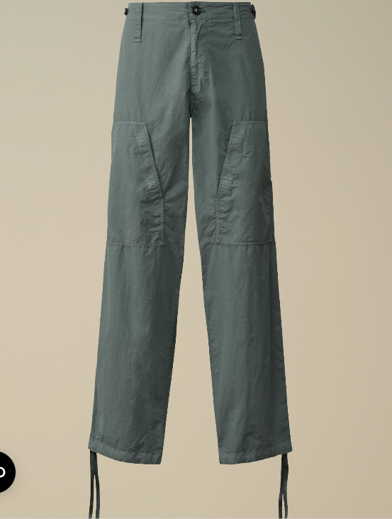 C.P. Company  Flatt Nylon Thigh Pocket Pants   JUN25