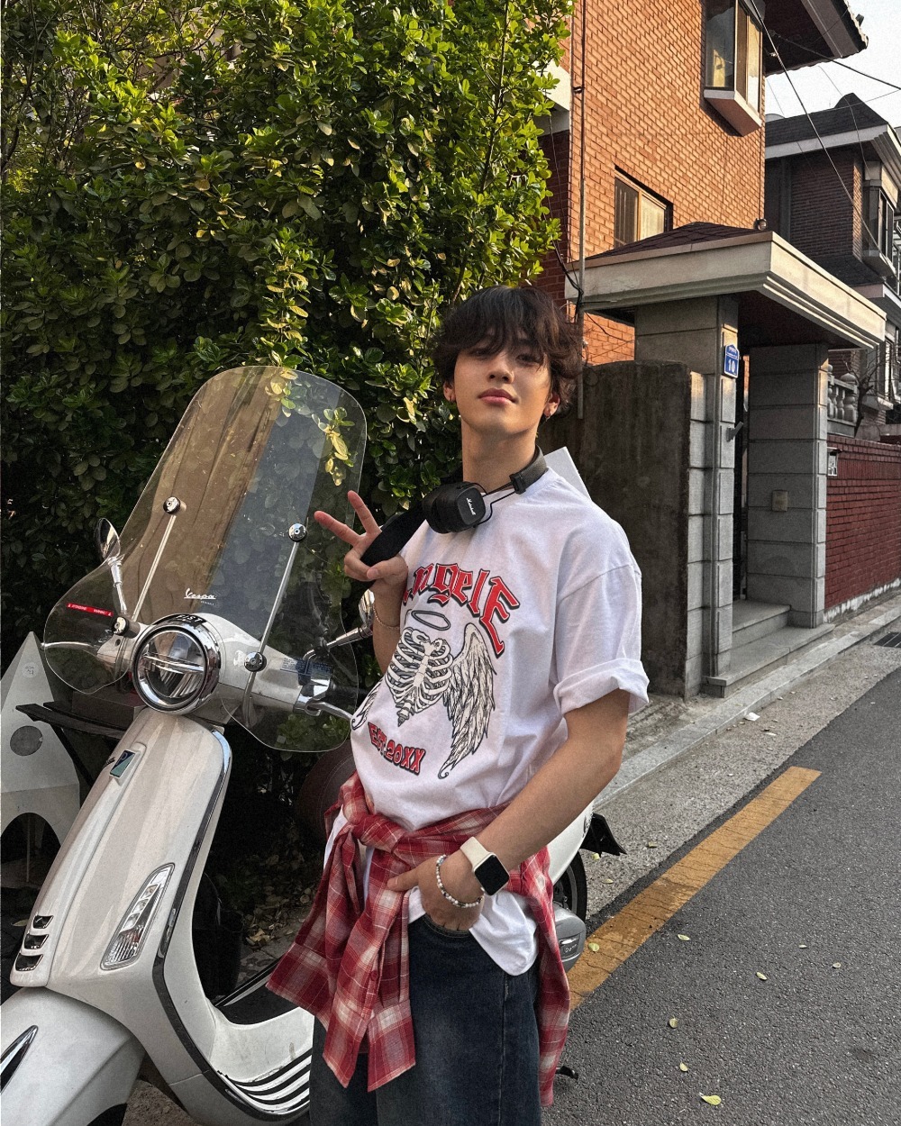 骷髏天使短袖T卹