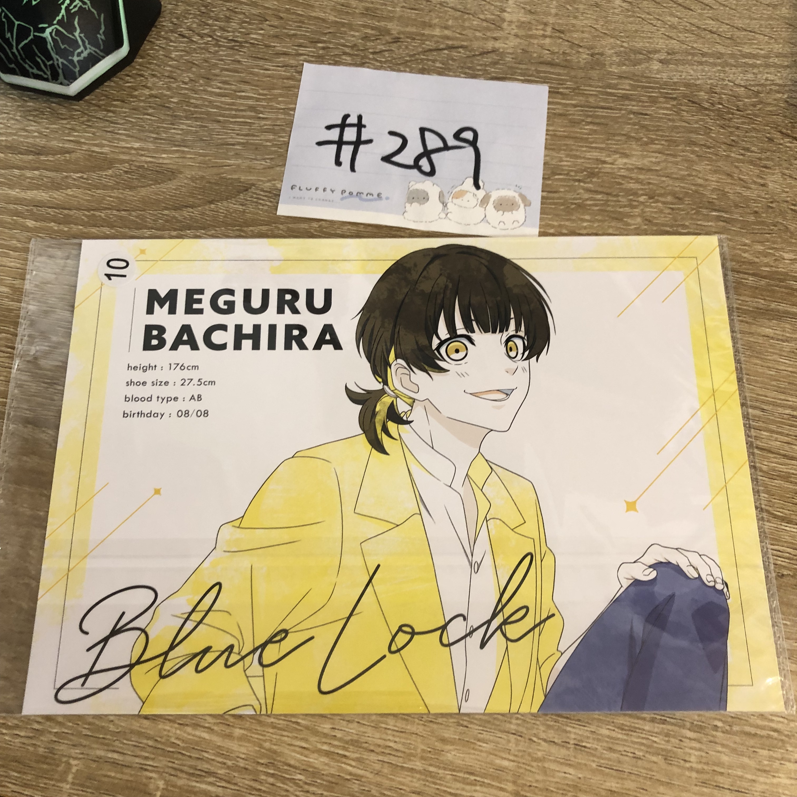 BlueLock  蜂樂 明信片#289