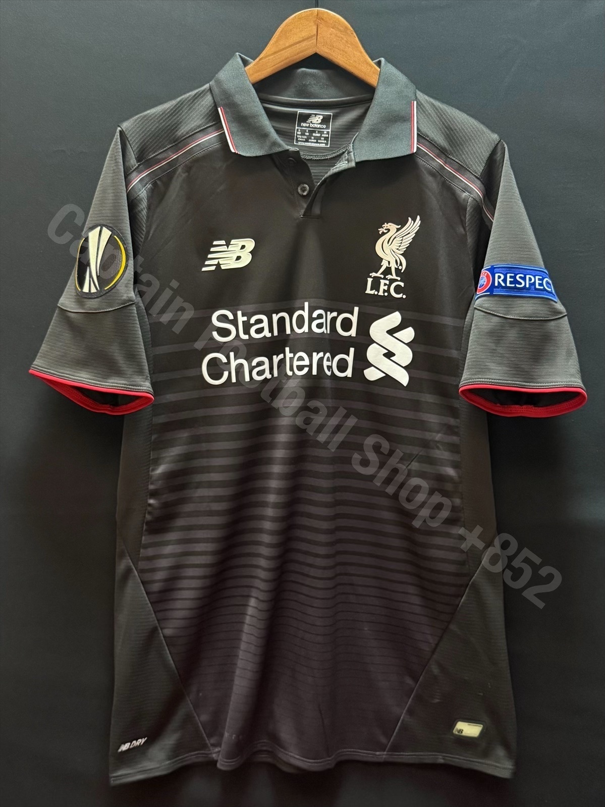 Liverpool 2015-2016 UEFA Europa League New Balance Away Shirt #10 COUTINHO