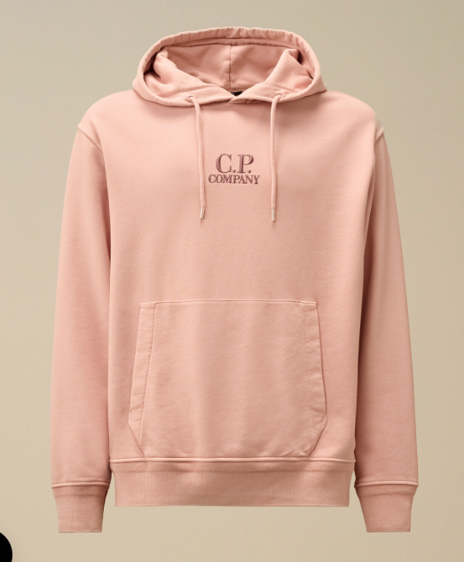 C.P. Company   cotton fleece hooded logo sweatshirt    JUN25