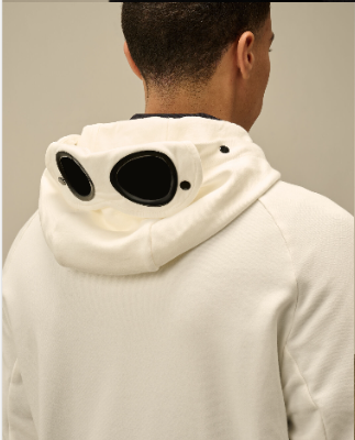 C.P. Company   Fleece Goggle Hoodie   JUN25