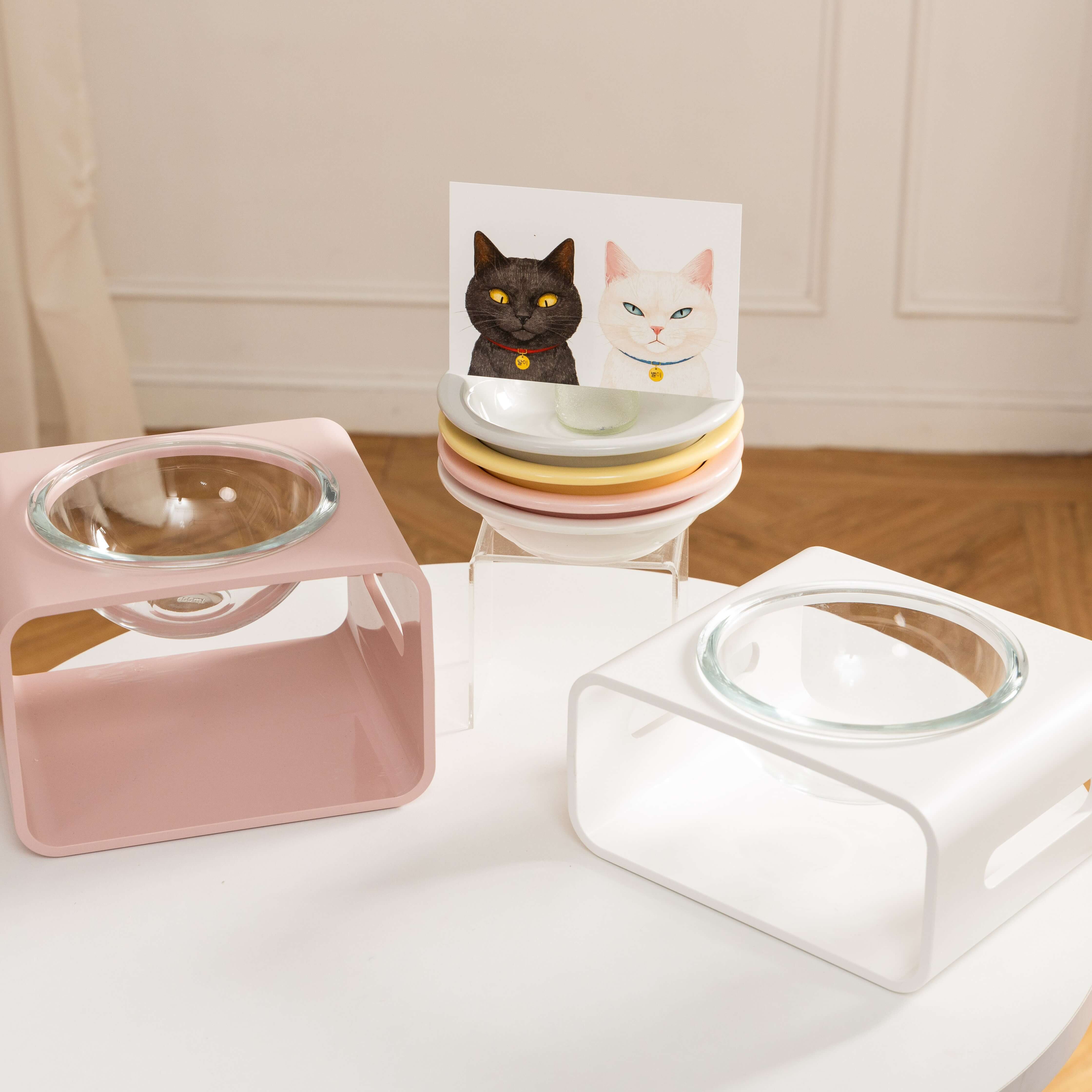 【瑕疵特惠】第三代月光水碗架組．𝐒𝟭𝟰甜心粉