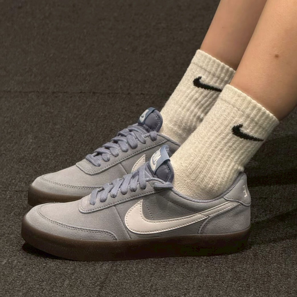 Nike Killshot 2 "Ashen Slate & White" 灰藍白 麂皮 復古 焦糖底 低筒休閒鞋