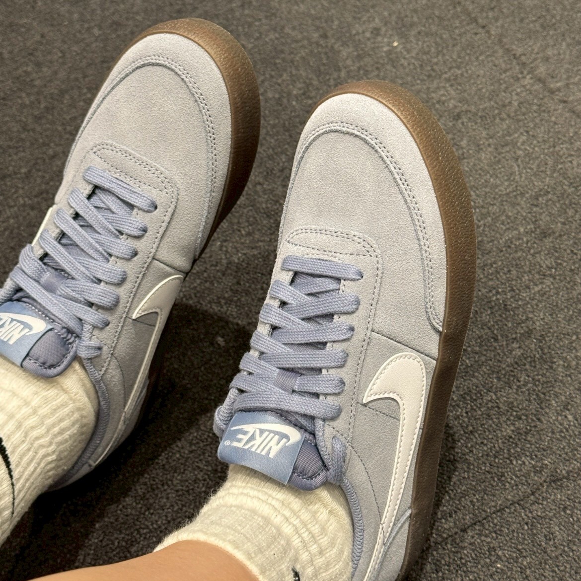 Nike Killshot 2 "Ashen Slate & White" 灰藍白 麂皮 復古 焦糖底 低筒休閒鞋
