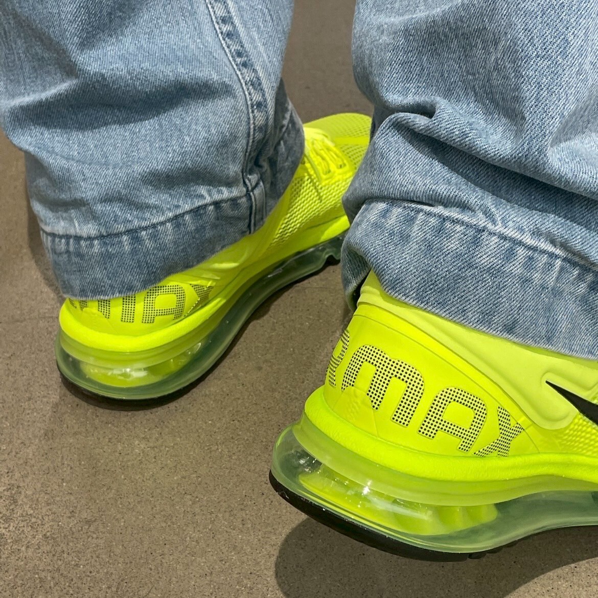 Nike Air Max 2013 Volt Cyber 螢光黃 緩震 氣墊 運動鞋